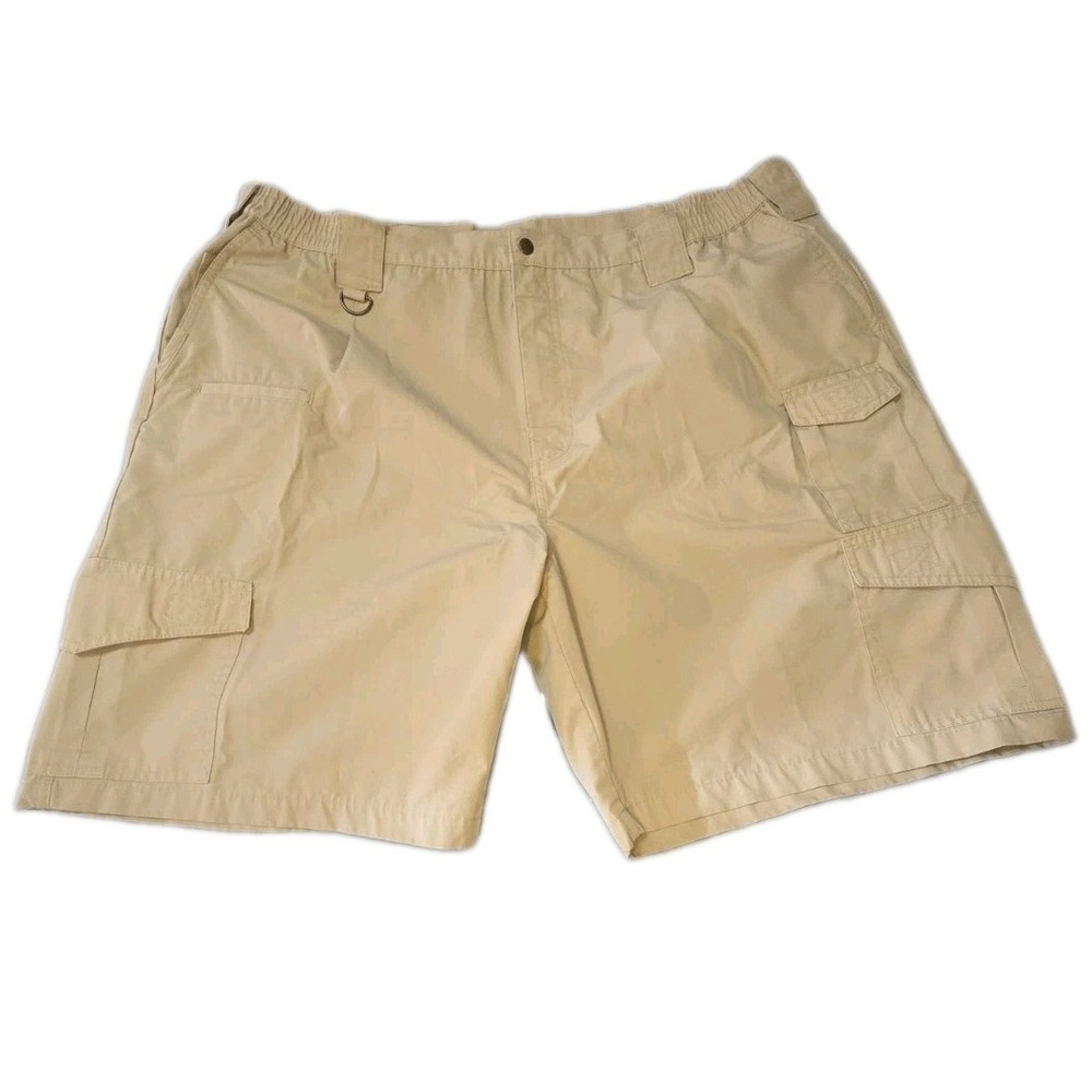 Propper Men's Tactical Cargo Shorts Size 48 Beige Khaki Ripstop Uniform Work